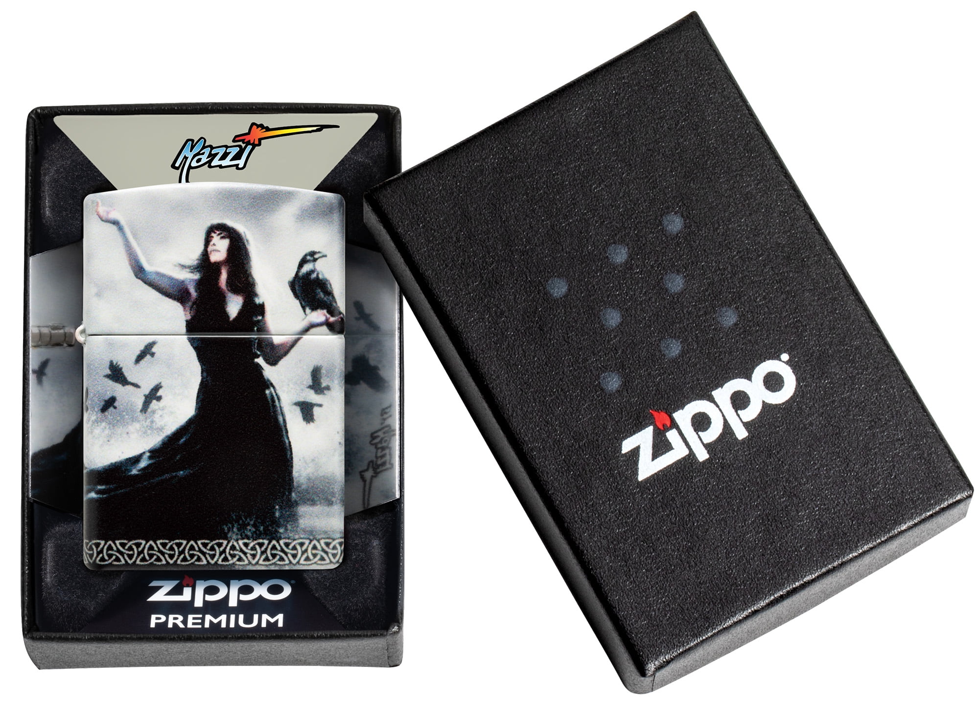 Zippo Mazzi 540 Matte Pocket Lighter