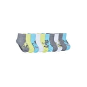 Character Toddler Ankle Socks, 10-pack, Sizes 12M- 5T