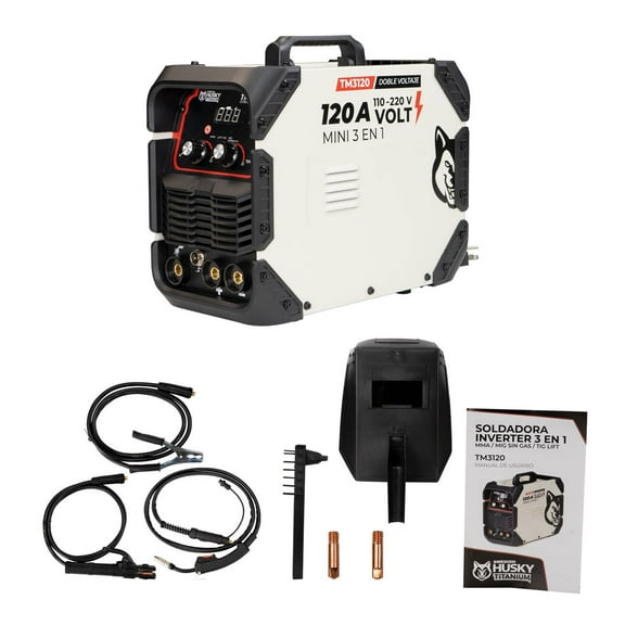 Soldadora Inverter Profesional 3 En 1 SWEDISH HUSKY POWER 110v/220v 60hz
