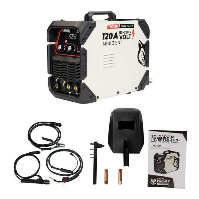 Soldadora Inverter Profesional 3 En 1 SWEDISH HUSKY POWER 110v/220v 60hz