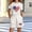 White, variant on Boys Girls Kids 2-Piece Outfit Set Patriotic Graphic Print Short Sleeve Top & Shorts Red 9-10 Years