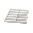 thumbnail image 2 of Bunblic Sunglasses Organizer Box Large Capacity for Window Displays Countertop Store Beige, 2 of 8
