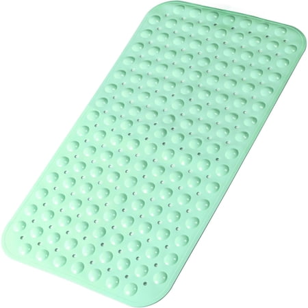 Bathtub and Shower Mats 28 x 15 Inch Non-Slip Bath Mat Machine Washable Bath Tub Mat with Suction Cups & Drain Holes for Bathroom Beige Bathtub and Shower Mats 28 x 15 Inch Non-Slip Bath Mat Machine Washable Bath Tub Mat with Suction Cups & Drain Holes for Bathroom Beige