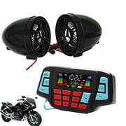 USB Bluetooth Waterproof Motorcycle Audio Radio Sound System Stereo Speakers MP3