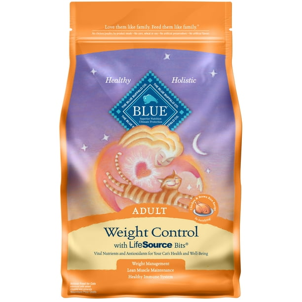 Blue Buffalo Weight Control Chicken & Brown Rice Recipe Adult Dry Cat