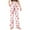 Hot Pink#7, variant on Tnhcen Unisex Casual Lounge Pants with Drawstring Elastic Waist, Valentine Print Side Pocket Pajama Pants for Women Men Sleepwear Soft Knit Comfort Sleep Pants S - 3XL