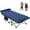 Wine Cot w/ 2 Sided Mattress, variant on ABORON Camping Cot, Folding Cot Bed for Adults, Lightweight Portable Heavy Duty Sleeping Cots with 2 Sided Mattress and Carry Bag