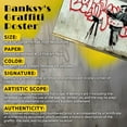 thumbnail image 4 of Banksy's Graffiti | The Bubble Artist 24x36" (Horizontal) Art Print, 4 of 5