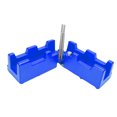 thumbnail image 1 of Miter Angle Cutting Template, Integrated Guide Pins Miter Measuring Cutting Tool  for Home Renovation, 1 of 7