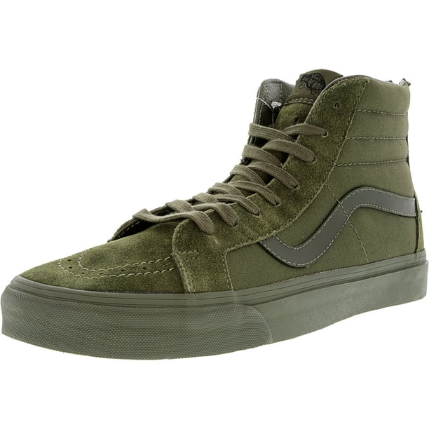 Vans Vans Men's Sk8Hi Reissue Zip Mono Ivy Green MidTop Canvas