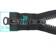 thumbnail image 4 of HAHDAXIA Black Two Way Separating Plastic Zipper 34 Inch, 4 of 6