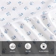 thumbnail image 3 of Wrangler Sketchy Ditsy Microfiber Blue 4 Piece Sheet Set-King, 3 of 9