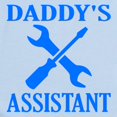 thumbnail image 2 of CafePress - Daddy's Assistant Body Suit - Baby Light Bodysuit, Size Newborn - 24 Months, 2 of 4
