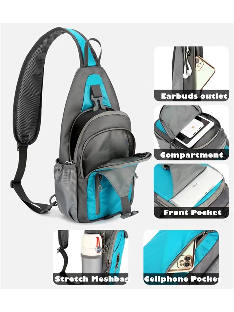 Sling Backpack Sling Bag Crossbody Daypack Lightweight  display picture 1