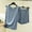 Light Blue, variant on Ruimatai Women's Summer Casual Solid Color Modal Sleeveless Top Shorts Pajama Set Soft Comfortable Loungewear Homewear Polyester