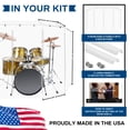 thumbnail image 6 of Drum Shield 2ft. x 5 ft. Panels - Living Hinge, 6 of 17