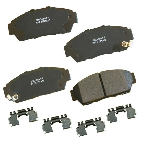 Bendix Brakes Disc Brake Pad Set Fits select: 1994-1999 ACURA INTEGRA, 1996-1997 HONDA CIVIC DEL SOL