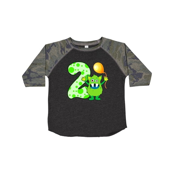 Inktastic 2nd Birthday Monster Boys or Girls Toddler T-Shirt