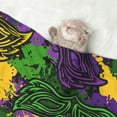 thumbnail image 2 of Pofeuu Mardi Gras7 Print Puppy Blanket,Dog Blankets,Pet Blanket Cozy Cat Blankets for Indoor Cats, Fuzzy Pet Blanket for Kitten Doggy Dog Blankets-Medium, 2 of 8