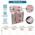 thumbnail image 6 of Valentine'S Day Rose Pink Table Runner Kitchen Xmas Decoration Tablecloth Home Party Table Cover 4/6PCS Placemats, 6 of 6