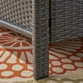 thumbnail image 6 of Noble House Anton Traditional Wicker Solid Print Club Chairs with Cushions, Gray / Silver Set of 2, 6 of 6