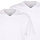 thumbnail image 3 of CECEBA camisetas de hombre, pack de 2 - convexa, cuello V, manga corta, algodón, color liso Blanco 4XL (4X-Large), 3 of 3