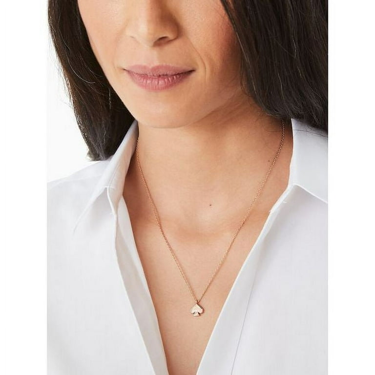 Kate spade glitter necklace discount