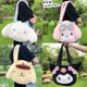 thumbnail image 2 of Bolso de mano de felpa Kawaii Sanrioed Cinnamoroll Melody Kuromi para mujer, bolsos de hombro, bolsos de mensajero femeninos, monederos, regalo de Navidad gym unisex, 2 of 2