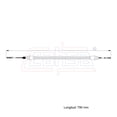 thumbnail image 2 of Cable Chicote Embrague Compatible Con Dina 531, 2 of 6