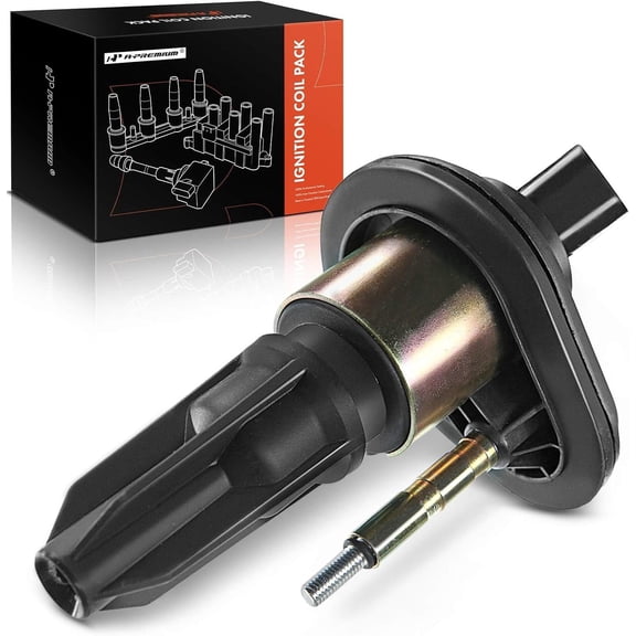 A-Premium Ignition Coil Pack Replacement for Chevrolet Trailblazer GMC Envoy 2002-2005 Buick Rainier Isuzu i-290 i-370 Ascender Oldsmobile Bravada 9-7x