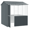thumbnail image 2 of vidaXL Bird Cage Anthracite215x78x200 cm Galvanised Steel, 2 of 5