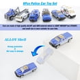 thumbnail image 5 of Benrich 6 Piezas Mini Juguetes de Coche de Metal Fundido a Presión Escala 1/64 - Camión con Escalera Camión Torre de Agua Vehículos de Patrulla de Transporte de Ambulancia - Juguetes de Coche Ideales, 5 of 5