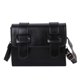 thumbnail image 1 of Bolso de mensajero de una sola pieza de cuero artificial para mujer, bolso de mano de color sólido, 1 of 6