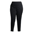 thumbnail image 3 of Just My Size Women's Plus Size Pull on Stretch Woven Pants, Also in Petite, 3 of 7