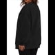 thumbnail image 3 of Sudadera de Gran Tamaño para Mujer, Cuello Redondo, Larga, Jersey de , Ropa de Moda de Otoño con Bolsillo Negro XXL, 3 of 9
