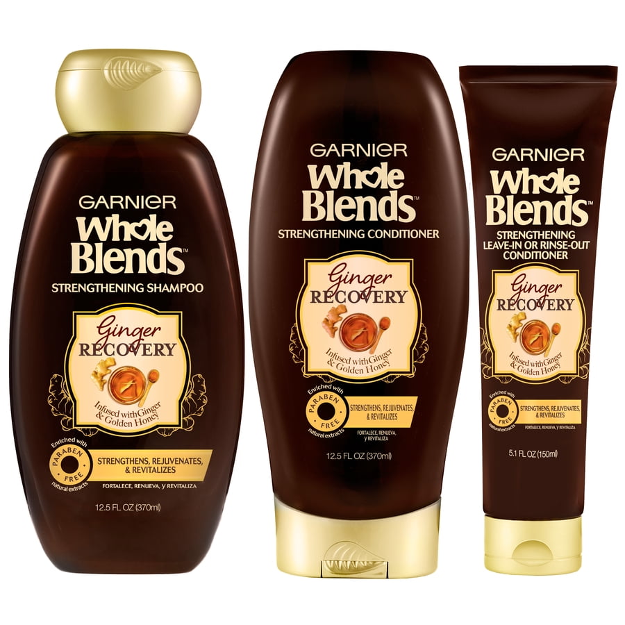 Garnier Whole Blends Ginger Recovery Strengthening Conditioner, 22 fl. oz.
