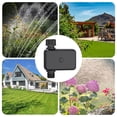 thumbnail image 3 of Smart Bt Watering Timer Hose Sprinkler Timer With Rain Delay App Remote Control Programmed Automatic Garden Irrigation Controller For Lawn Farmland Courtyard Greenhouse, 3 of 7