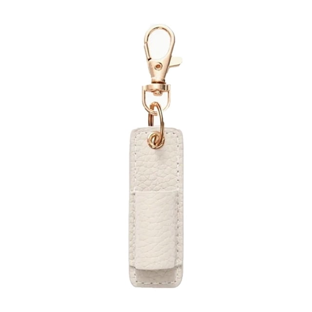 Hearth & Gear Necklace Style Pen Clip Keychain Portable Leather Pen Holder For Pens