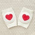 thumbnail image 3 of Gpaecead Cute Baby Knee Pads for Crawling Breathable Elastic Cotton Crawling Knee Pads Unisex Toddler Baby Knee Protector Hot Pink 08, 3 of 3