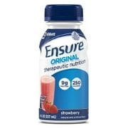 Ensure Bottles, Strawberry, 8 Ounce (Pack of 16)