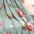 thumbnail image 3 of Pioneer Flower Floral Print Pattern Blanket,Comfortable Soft Flannel Throw Blanket,All Season,Warm Lightweight Blankets for Sofa Bed Couch Living Room Chair,30"x40", 3 of 4