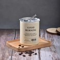 thumbnail image 3 of Reusable Coffee Tumbler Cup Double Wall Stainless Steel Vacuum Insulated Travel Coffee Mug with Straw Hot and Cold Mug, 3 of 4