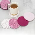 thumbnail image 3 of Shoreew 8Pcs Trivets Set for Hot Dishes Cotton Woven Pot Holders Heat Resistant Hot Pads Non-Slip Kitchen Table Protector for Counter, 3 of 7