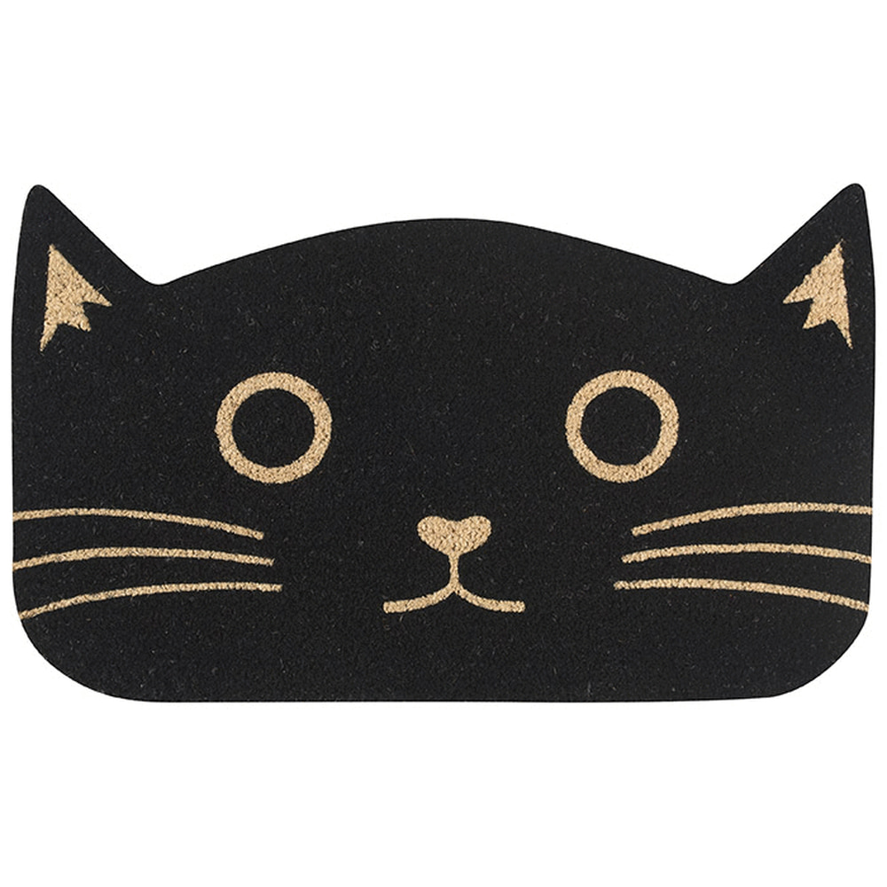 Now Designs Black Cat Doormat 3075 181
