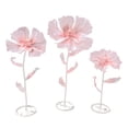 thumbnail image 3 of Elodie 3 Piece Giant Flower Backdrop, Spring Wedding Arrangements, Creative DIY Wedding Pink and Beige, 3 of 8