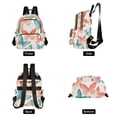 thumbnail image 4 of FORMRS Mini Backpack Purse for Women Travel Daypack Casual Shoulder Bag, Watercolor Butterflies, 4 of 7