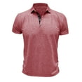 thumbnail image 6 of ZZwxWA Henley Shirts for Men Short Sleeve Summer Shirts Quick Dry Breathable Golf Shirts Sports Outdoor T-Shirt, 6 of 6