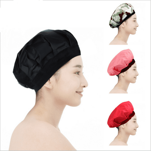 Cordless Deep Conditioning Heat Cap - Hair Styling and Treatment Steam Cap | Heat Therapy and Thermal Spa Hair Steamer Gel Cap - Color Random