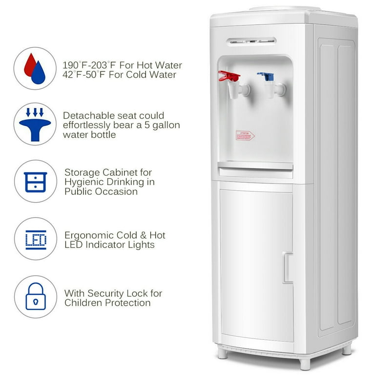Water Dispenser 5 Gallon Bottle Load Electric Primo Home Water Dispenser 5 Gallon Bottle Load Electric Primo Home