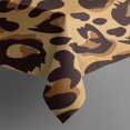 thumbnail image 3 of Yellow and Brown Of Leopard Print Rectangle Tablecloth 60"x84",Waterproof Polyester Rectangle Table Cloth, Wipeable Spillproof Polyester Tablecloth for Dining, Camping, Indoor and Outdoor, 3 of 5